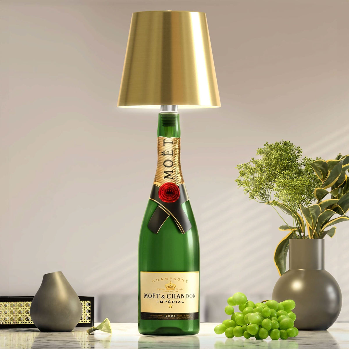 Lampe à Bouteille Sans Fil – Éclairage Élégant et Original